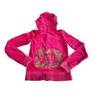 Vintage Y2K Juicy Couture Rare Women XS Pink Jacket Pants💕🎀